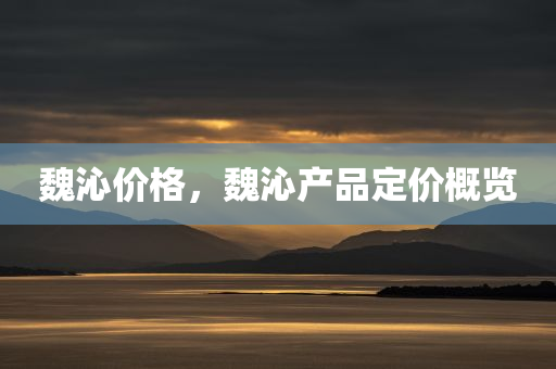 魏沁价格，魏沁产品今晚必出三肖2025_2025新澳门精准免费提供·精确判断定价概览