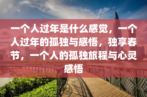 一个人过年是什么感觉，一个人过年的孤独与感悟，独享春节，一个人的孤独旅程与心灵感悟