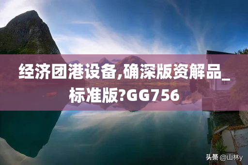 经济团港设备,确深版资解品_标准版?GG756