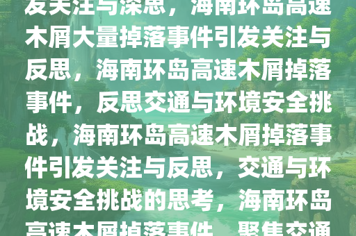 海南环岛高速掉落大量木屑，引发关注与深思，海南环岛高速木屑大量掉落事件引发关注与反思，海南环岛高速木屑掉落事件，反思交通与环境安全挑战，海南环岛高速木屑掉落事件引发关注与反思，交通与环境安全挑战的思考，海南环岛高速木屑掉落事件，聚焦交通与环境安全挑战