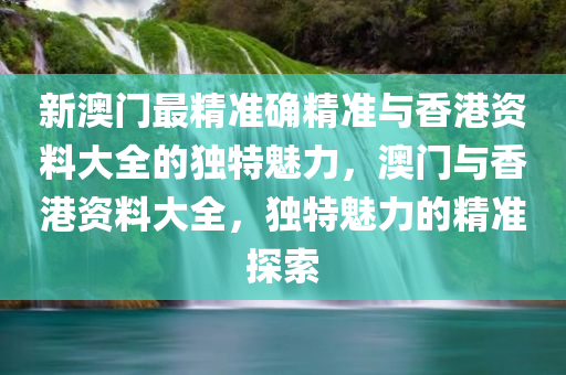 新澳门最精准确精准与香港资料大全的独特魅力，澳门与香港资料大全，独特魅力的精准探索