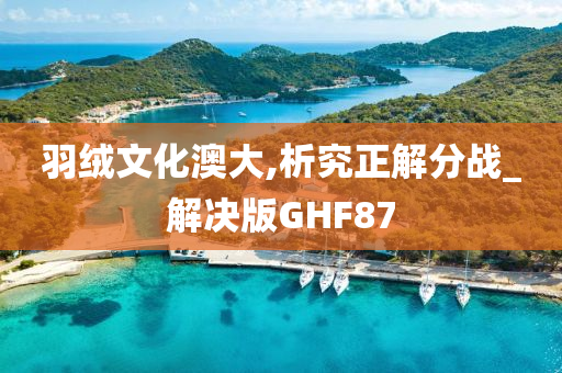 羽绒文化澳大,析究正解分战_解决版GHF87