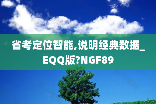省考定位智能,说明经典数据_EQQ版?NGF89