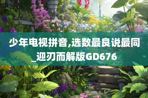 少年电视拼音,选数最良说最同_迎刃而解版GD676