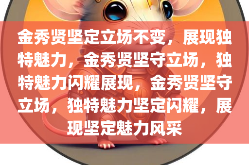 金秀贤坚定立场不变，展现独特魅力，金秀贤坚守立场，独特魅力闪耀展现，金秀贤坚守立场，独特魅力坚定闪耀，展现坚定魅力风采今晚必出三肖2025_2025新澳门精准免费提供·精确判断