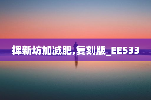 挥新坊加减肥,复刻版_EE533