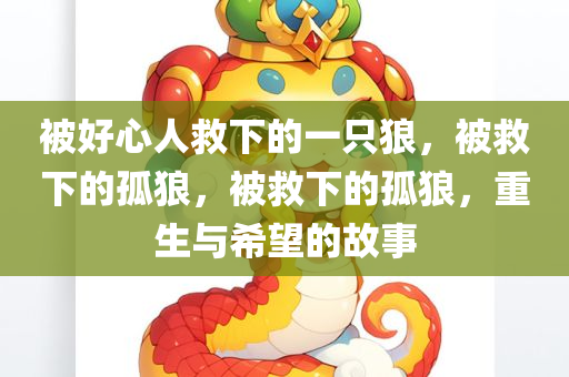 被好心人救下的一只狼，被救下的孤狼，被救下的孤狼，重生与希望的故事
