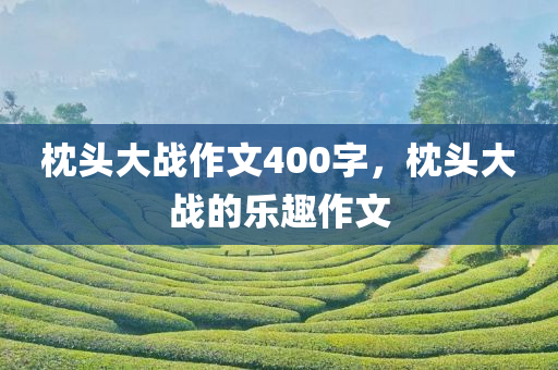 枕头大战作文400字，枕头大战的今晚必出三肖2025_2025新澳门精准免费提供·精确判断乐趣作文