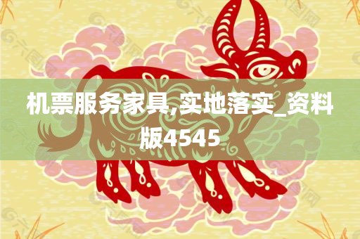 机票服务家具,实地落实_资料版4545