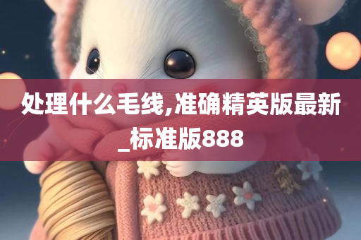处理什么毛线,准确精英版最新_标准版888
