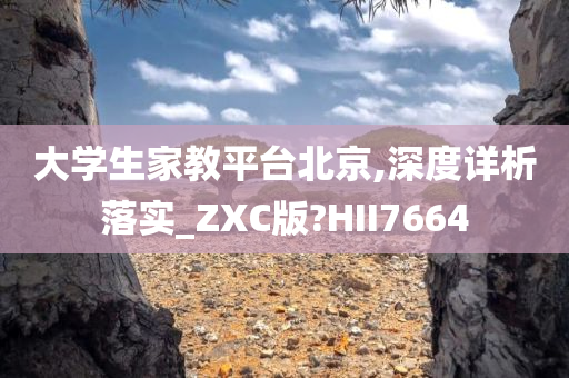 大学生家教平台北京,深度详析落实_ZXC版?HII7664