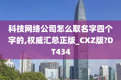 科技网络公司怎么取名字四个字的,权威汇总正版_CXZ版?DT434