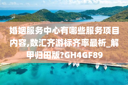 婚姻服务中心有哪些服务项目内容,数汇齐游标齐率最析_解甲归田版?GH4GF89