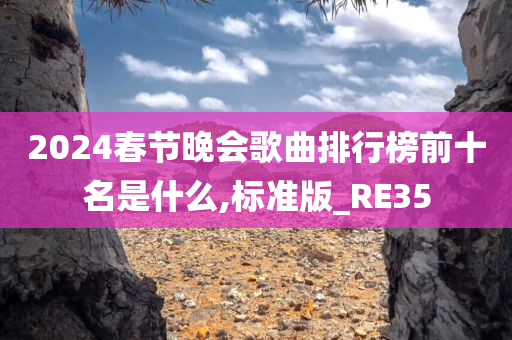 2024春节晚会歌曲排行榜前十名是什么,标准版_RE35