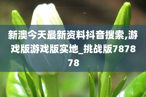 新澳今天最新资料抖音搜索,游戏版游戏版实地_挑战版787878