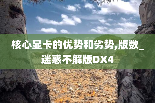 核心显卡的优势和劣势,版数_迷惑不解版DX4