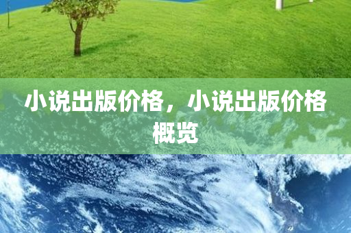小说出版价格