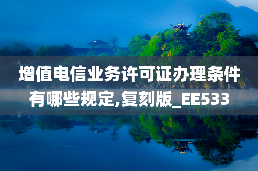 增值电信业务许可证 第5页