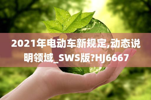 2021年电动车新规定,动态说明领域_SWS版?HJ6667
