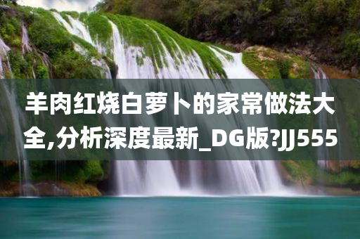 羊肉红烧白萝卜的家常做法大全,分析深度最新_DG版?JJ555