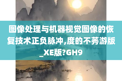图像处理与机器视觉图像的恢复技术正负脉冲,度的不莠游版_XE版?GH9
