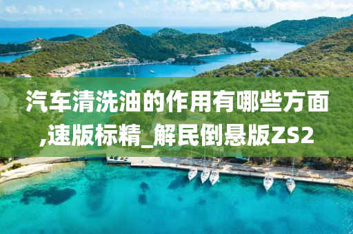 汽车清洗今晚必出三肖2025_2025新澳门精准免费提供·精确判断油的作用有哪些方面,速版标精_解民倒悬版ZS2