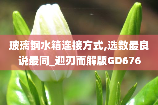 玻璃钢水箱连接方式,选数最良说最同_迎刃而解版GD676