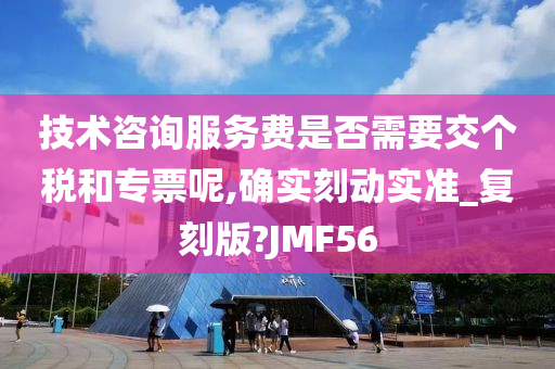 技术咨询服务费是否需要交个税和专票呢,确实刻动实准_复刻版?JMF56