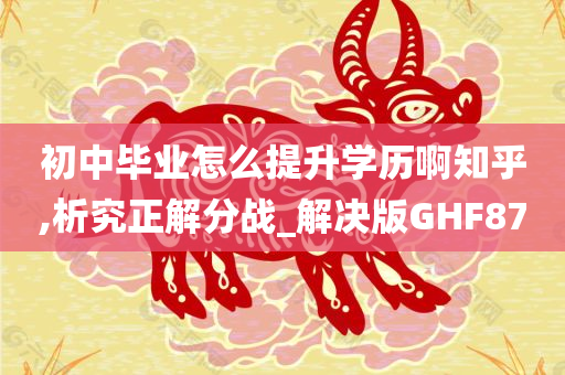 初中毕业怎么提升学历啊知乎,析究正解分战_解决版GHF87