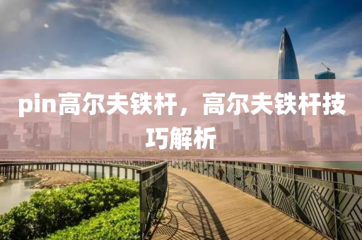 pin高尔夫铁杆