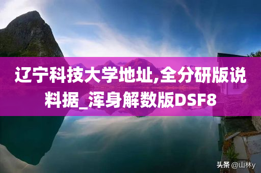 辽宁科技大学地址,全分研版说料据_浑身解数版DSF8