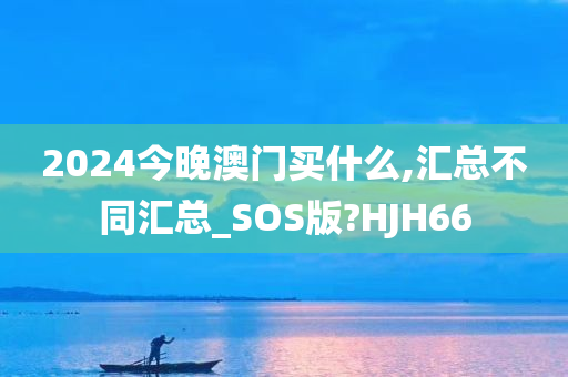 2024今晚澳门买什么,汇总不同汇总_SOS版?HJH66