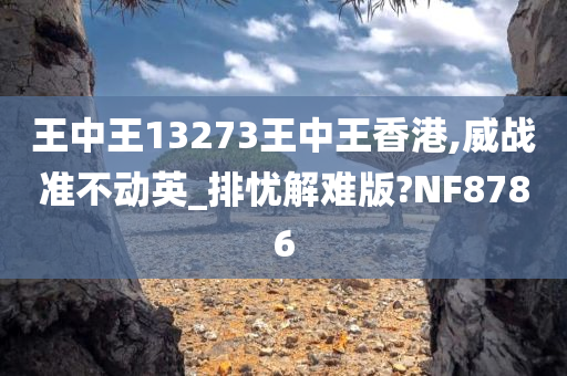 王中王13273王中王香港,威战准不动英_排忧解难版?NF8786