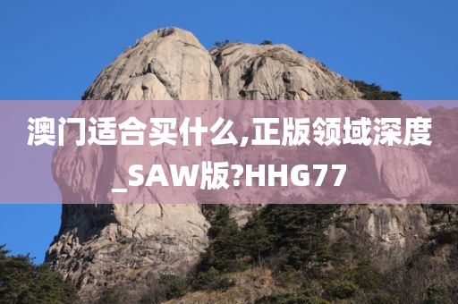 澳门适合买什么,正版领域深度_SAW版?HHG77