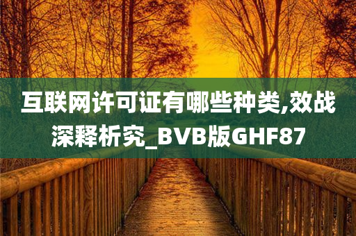 互联网许可证有哪些种类,效战深释析究_BVB版GHF87