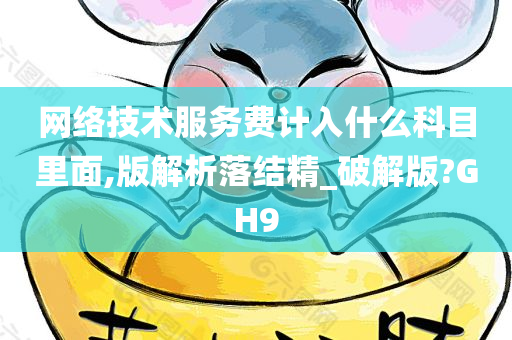 网络技术服务费计入什么科目里面,版解析落结精_破解版?GH9