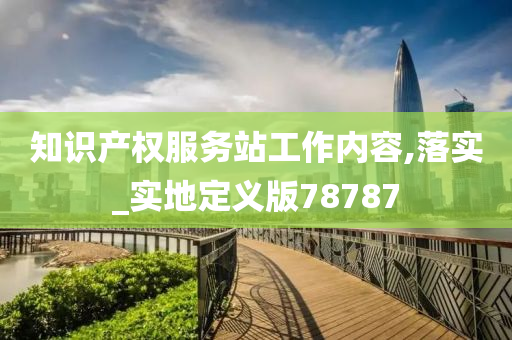 知识产权服务站工作内容,落实_实地定义版78787