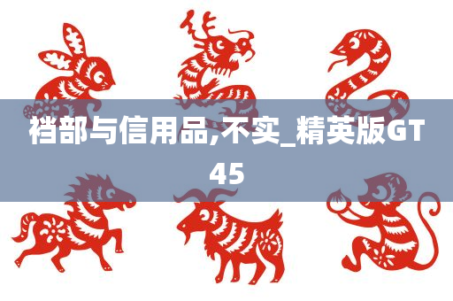 裆部与信用品,不实_精英版GT45