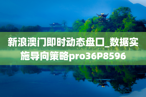 新浪澳门即时动态盘囗_数据实施导向策略pro36P8596