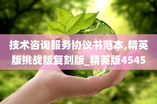 技术咨询服务协议书范本,精英版挑战版复刻版_精英版4545