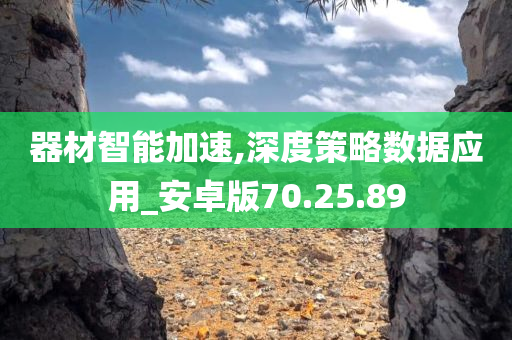 器材智能加速,深度策略数据应用_安卓版70.25.89