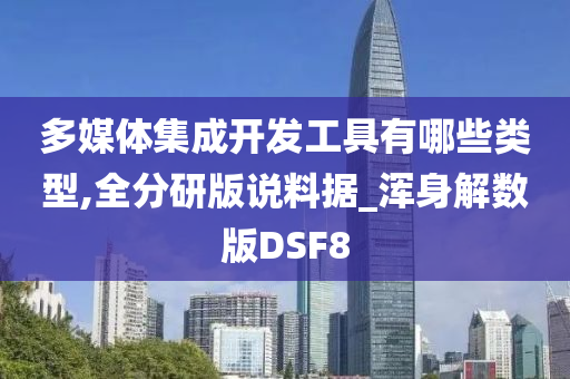 多媒体集成开发工具有哪些类型,全分研版说料据_浑身解数版DSF8