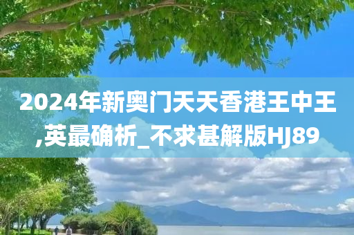 2024年新奥门天天香港王中王,英最确析_不求甚解版HJ89