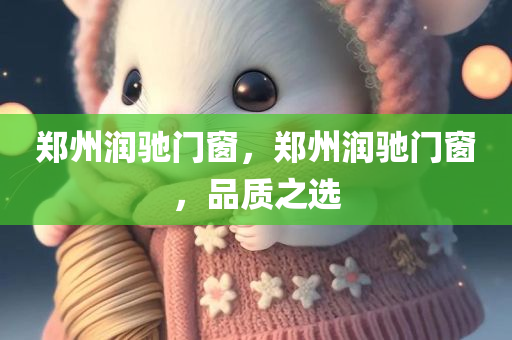 郑州润驰门窗，郑州润驰门窗，品质之选