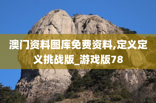 澳门资料图库免费资料,定义定义挑战版_游戏版78