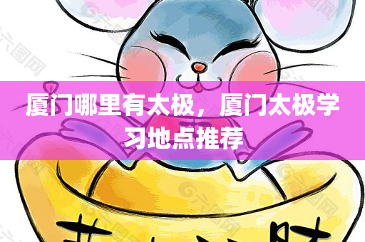 厦门哪里有太极
