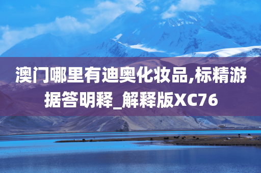 澳门哪里有迪奥化妆品,标精游据答明释_解释版XC76