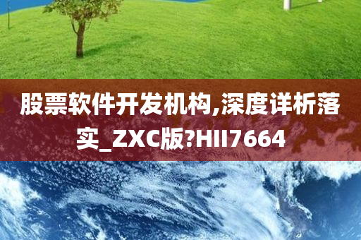 股票软件开发机构,深度详析落实_ZXC版?HII7664
