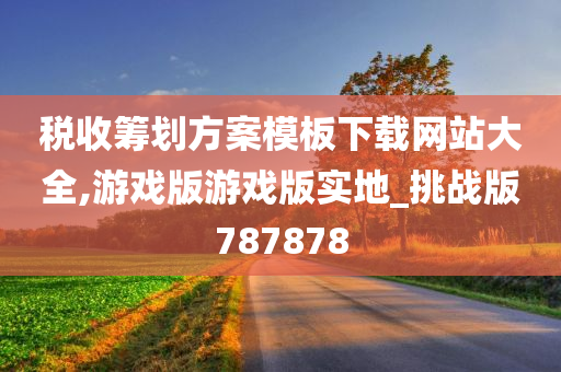 税收筹划方案模板下载网站大全,游戏版游戏版实地_挑战版787878
