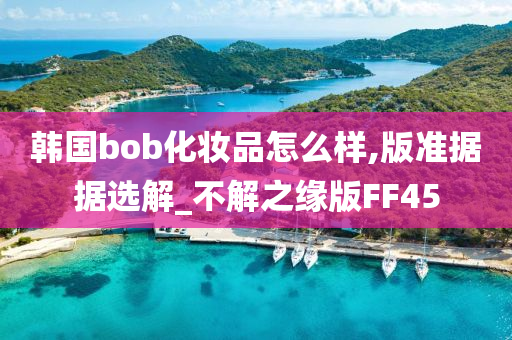 韩国bob化妆品怎么样,版准据据选解_不解之缘版FF45